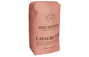 argile bentonite semoulette sac 25kg