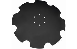 Disque coutre bombé