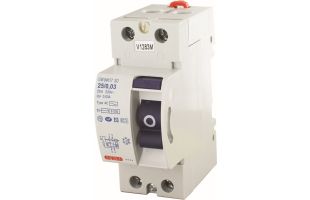 Interrucpteur différenciel 2x25a