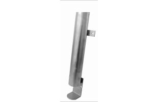 support inox bois avec retour