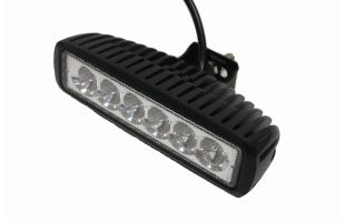 Phare de travail rectangle LED 6 x 3 W