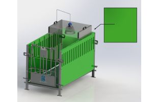 Porte arrière pleine pour Cazavo