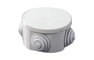 Boîte de dérivation ronde - 80mm