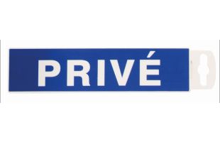 Panneau Privé