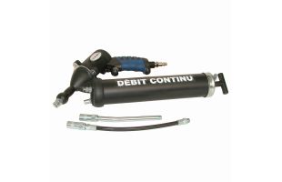 Pistolet de graissage pneumatique à débit continu – 500 cm³ – LACME