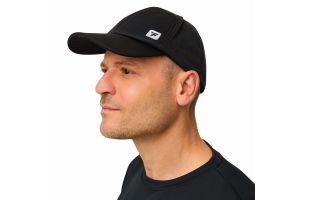 Casquette rafraîchissante Active - noire
