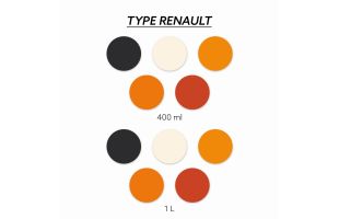 peinture type renault