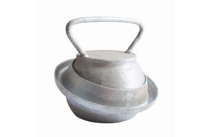 Bouchon mâle galvanisé de tonne à lisier+ collerette