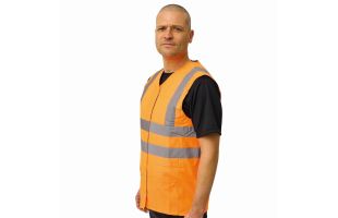 Gilet rafraîchissant HVI orange